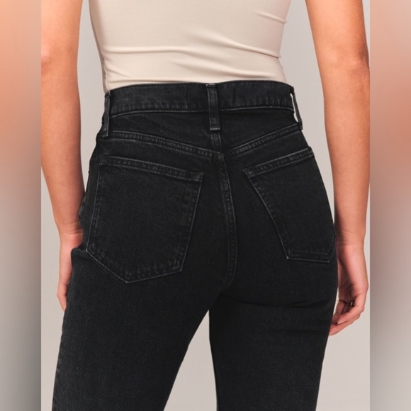 Abercrombie and Fitch the 90s relaxed high Rise size 24/00s curve love - Picture 4 of 14